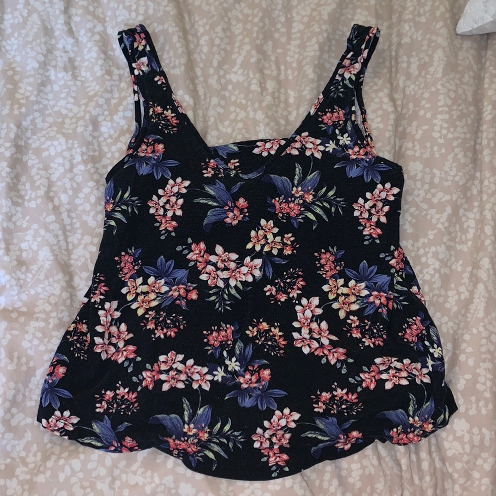 American Eagle Floral Tank Top